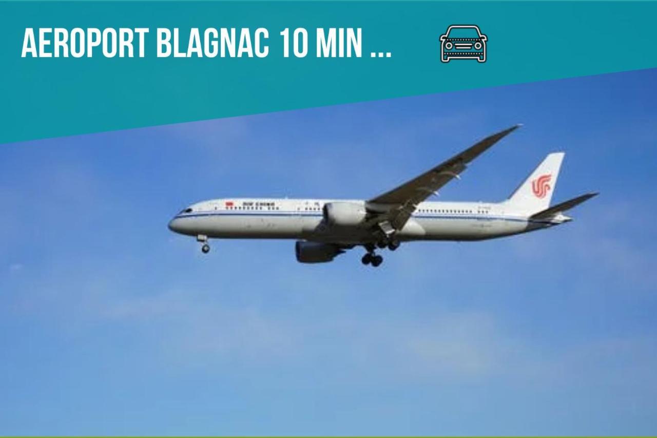 Le Rosier - 7 Deniers - Proche Airbus - Bus Direct Centre Apartment Toulouse Luaran gambar