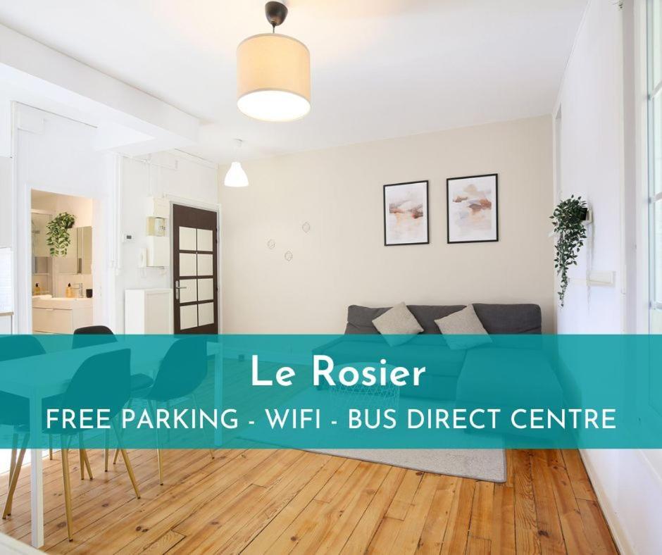 Le Rosier - 7 Deniers - Proche Airbus - Bus Direct Centre Apartment Toulouse Luaran gambar